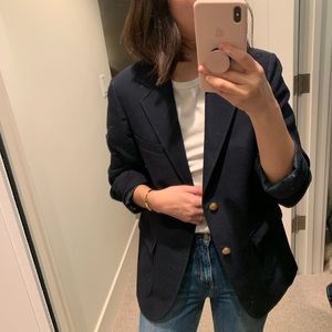 Vintage navy suit jacket